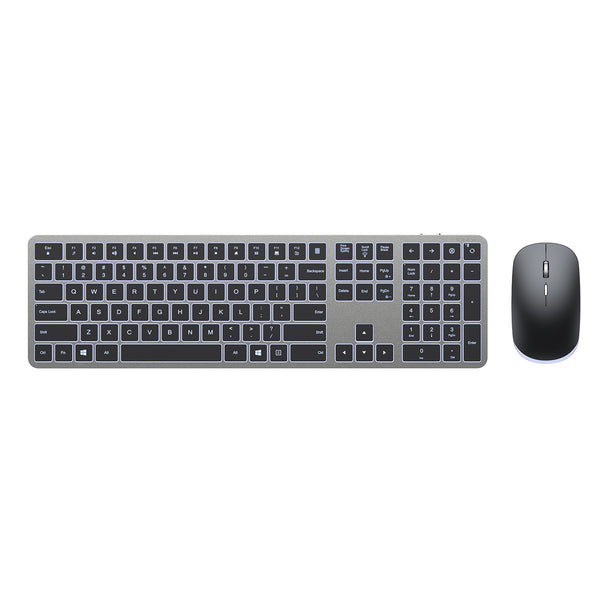 ISJ-ZXK22TZ Backlit Wireless Keyboard and Mouse Combo