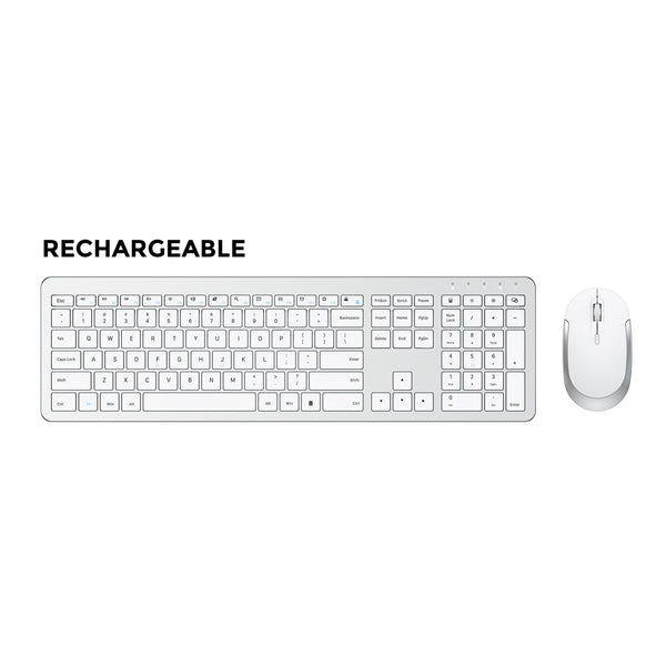 WGJP-038-3 Rechargeable Wireless Keyboard and Mouse Combo