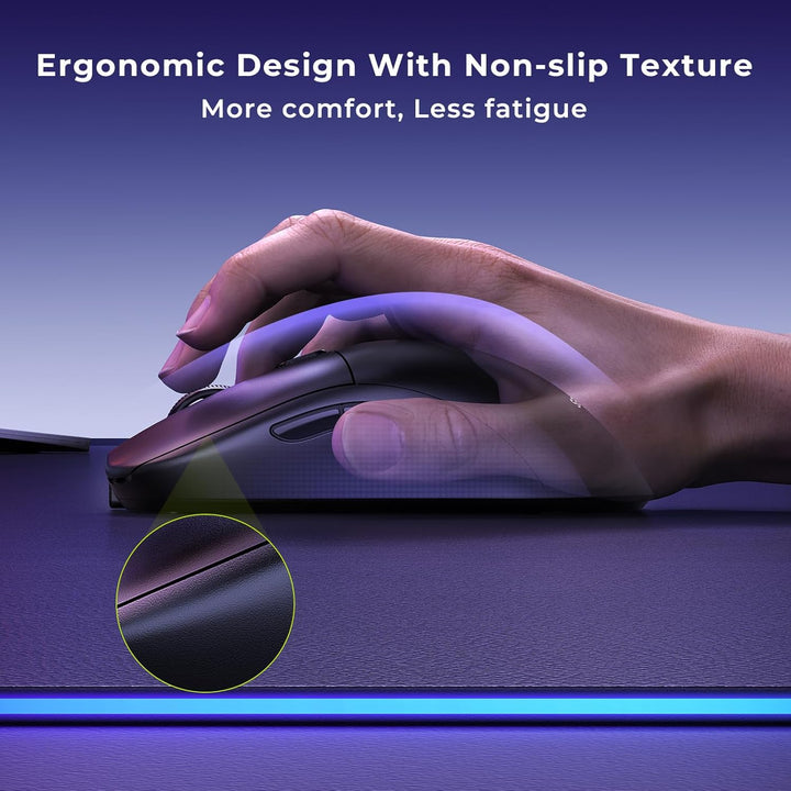 Ergonomic Design With Non-slip TextureMore comfort, Less fatigue