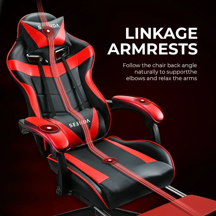 LINKACE ARMRESTS
Follow the chair back anglenaturally to supporttheelbows and relax the arms