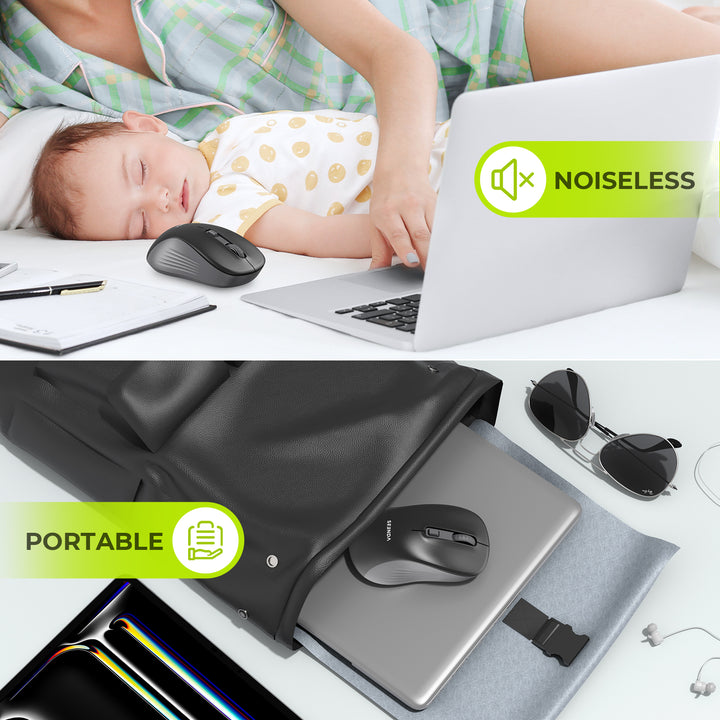 NOISELESS and PORTABLE design