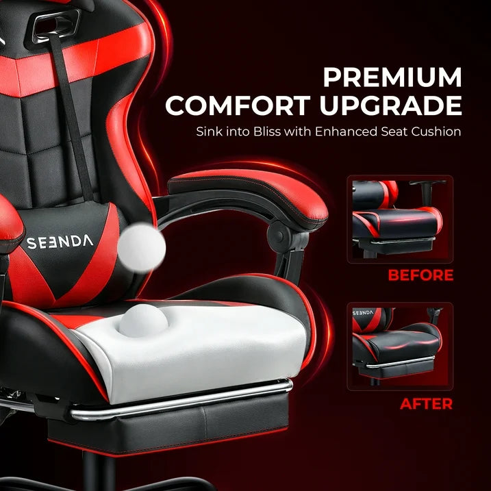 PREMIUM COMFORT UPGRADE, Sink into Bliss with Enhanced Seat Cushion