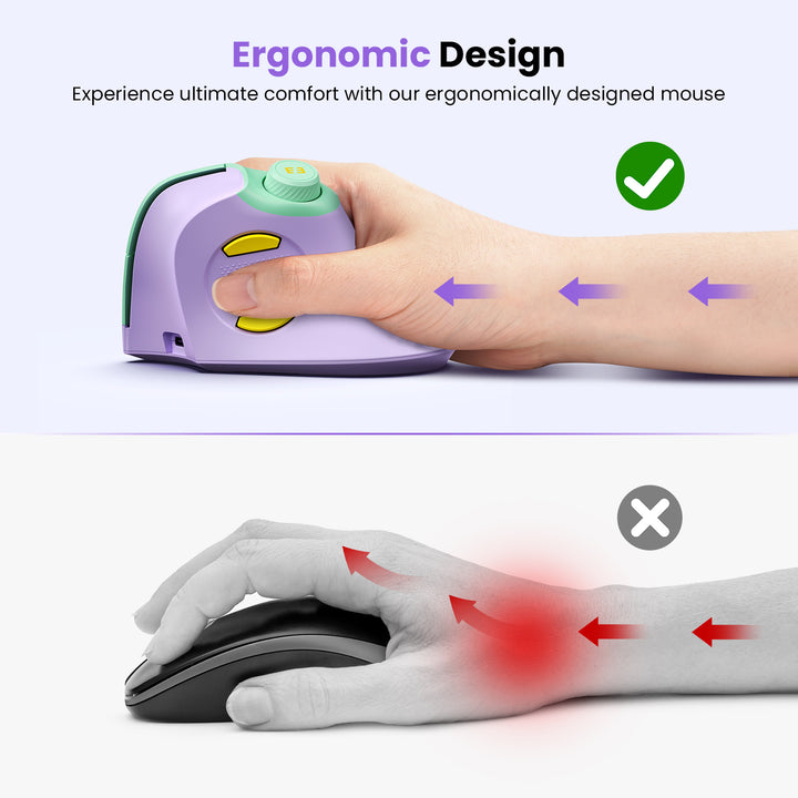 Ergonomic Design  Experience ultimate comfort with our ergonomically designed mouse