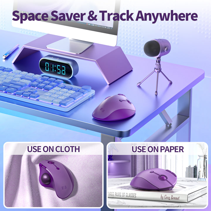 Show SEENDA-MOU-301 Space Saver & Track Anywhere, use on cloth and use on paper. 