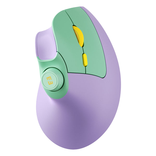 SEENDA MOU-302 Vertical Wireless Mouse (Rechargeable, USB+Dual Bluetooth)