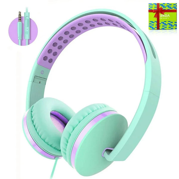 SEENDA WGYP-018 | Lightweight Foldable On-Ear Headphones with Microphone