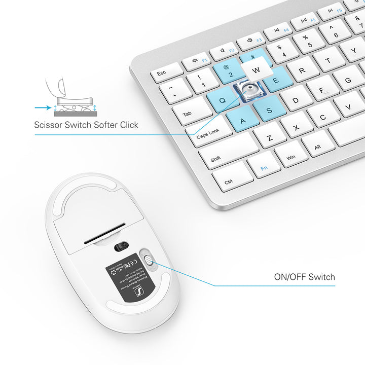WGJP-038 Wireless Keyboard and Mouse Combo