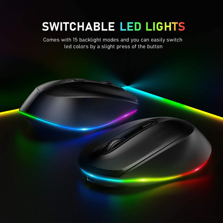 IWG-FGM02 Rechargeable LED Wireless Mouse