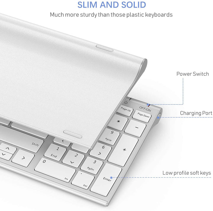 WGJP-031B Wireless Ultra Slim Keyboard Mouse Combo