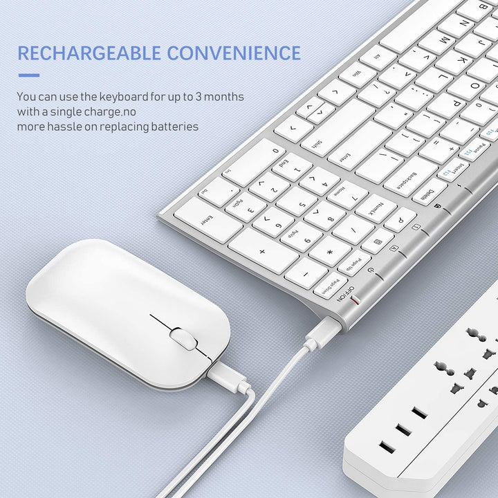 WGJP-031B Wireless Ultra Slim Keyboard Mouse Combo