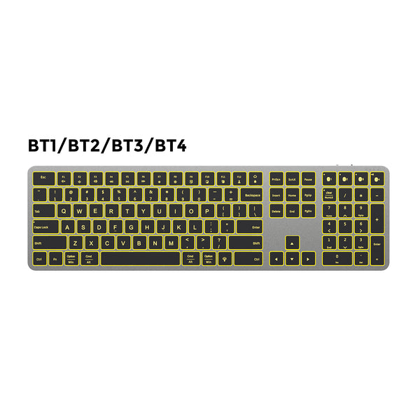 ISJ-ZXKB01 Backlit Bluetooth Keyboard