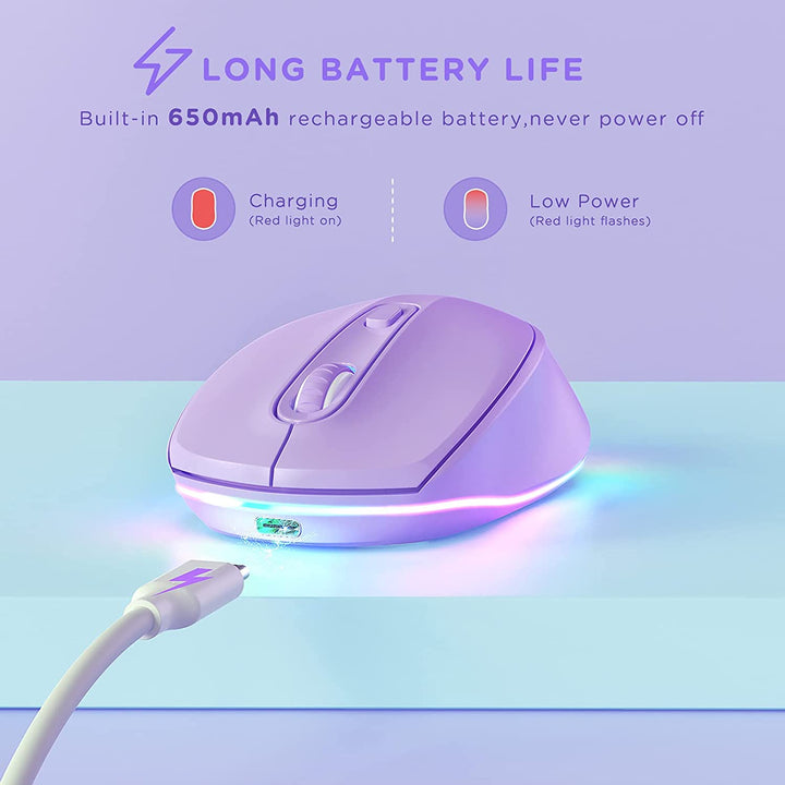 IWG-FGM02 Rechargeable LED Wireless Mouse