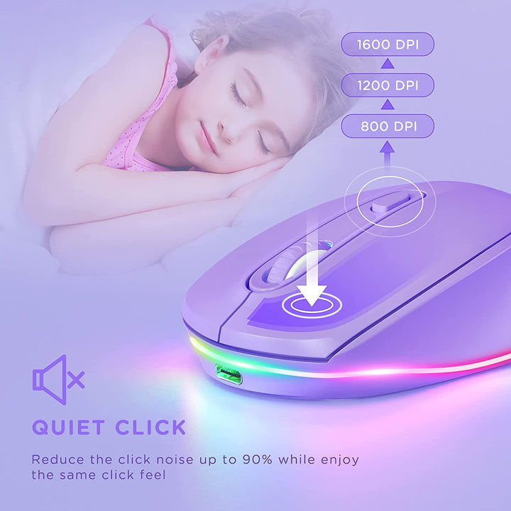 IWG-FGM02 Rechargeable LED Wireless Mouse