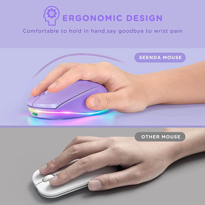 IWG-FGM02 Rechargeable LED Wireless Mouse