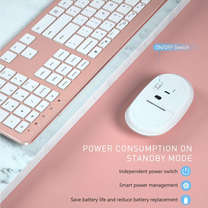 WGJP-038 Wireless Keyboard and Mouse Combo