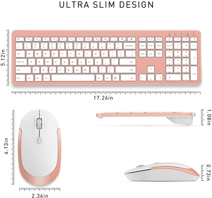 WGJP-038 Wireless Keyboard and Mouse Combo
